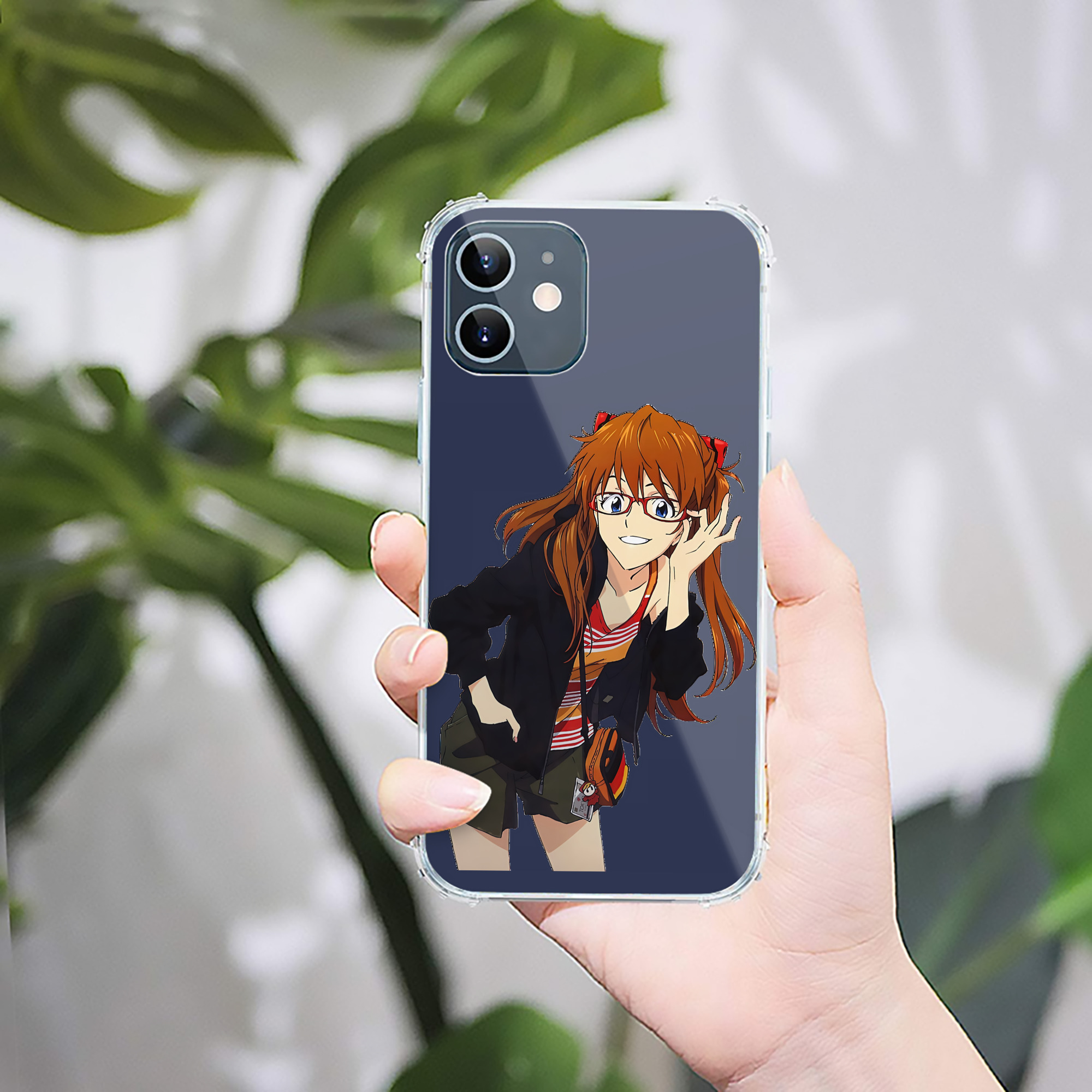 （画像用） EVA 新世紀エヴァンゲリオン 【iPhone 12シリーズ対応】透明スマホケース（クリアソフトケース）